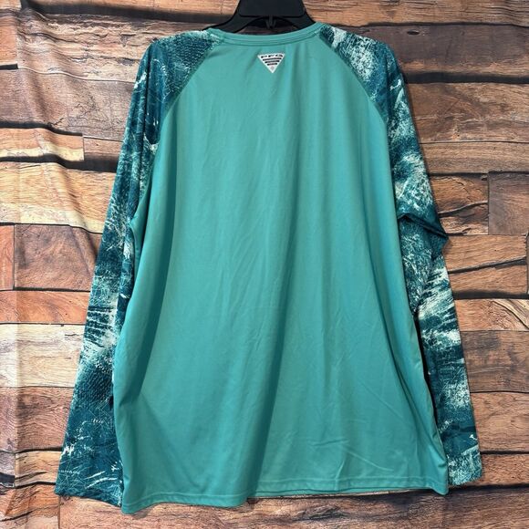Columbia PFG Shirt XL Super Terminal Tackle Vent LS Hit Performance Fishing - Picture 4 of 8